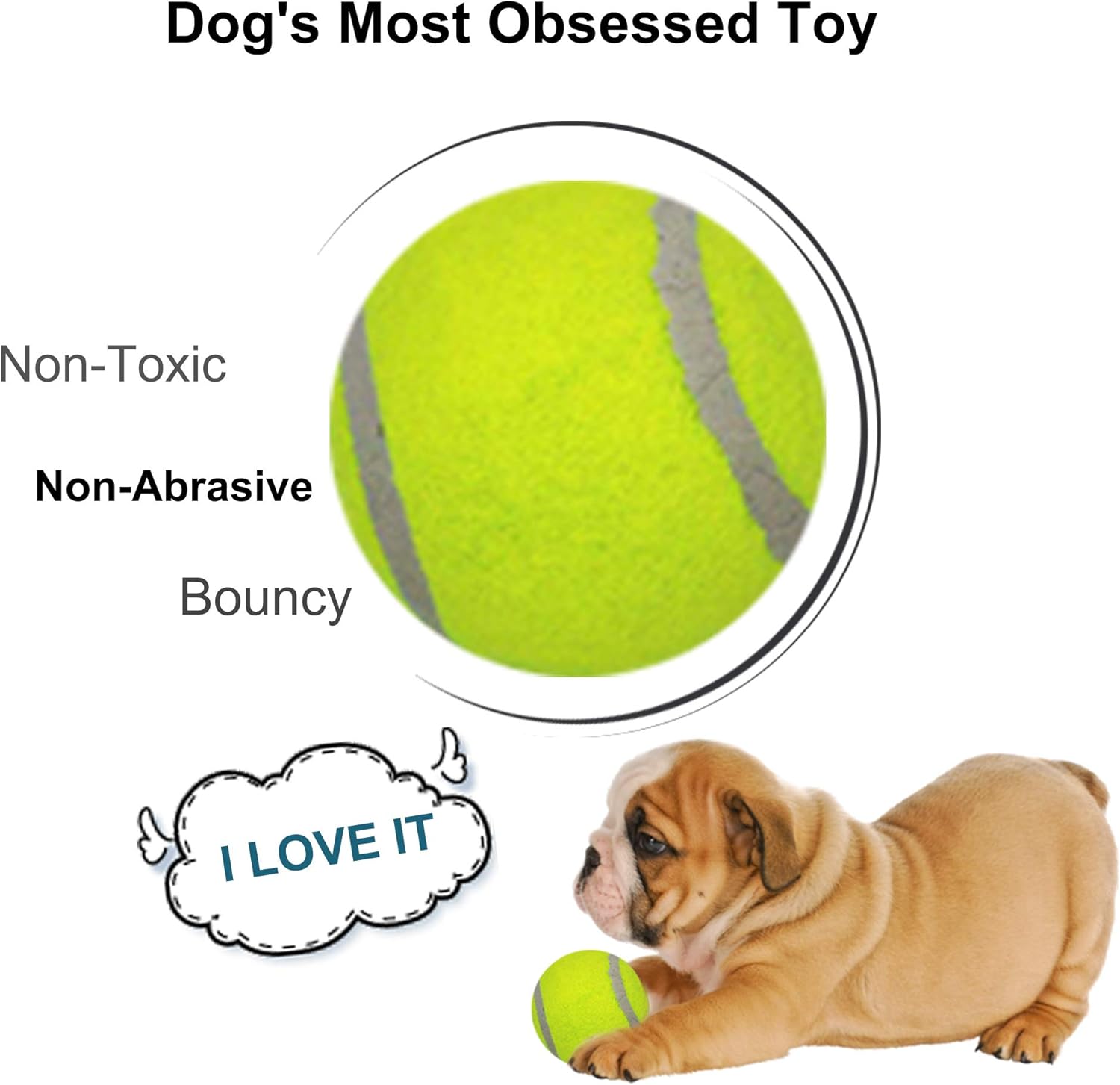 small dog tennis balls