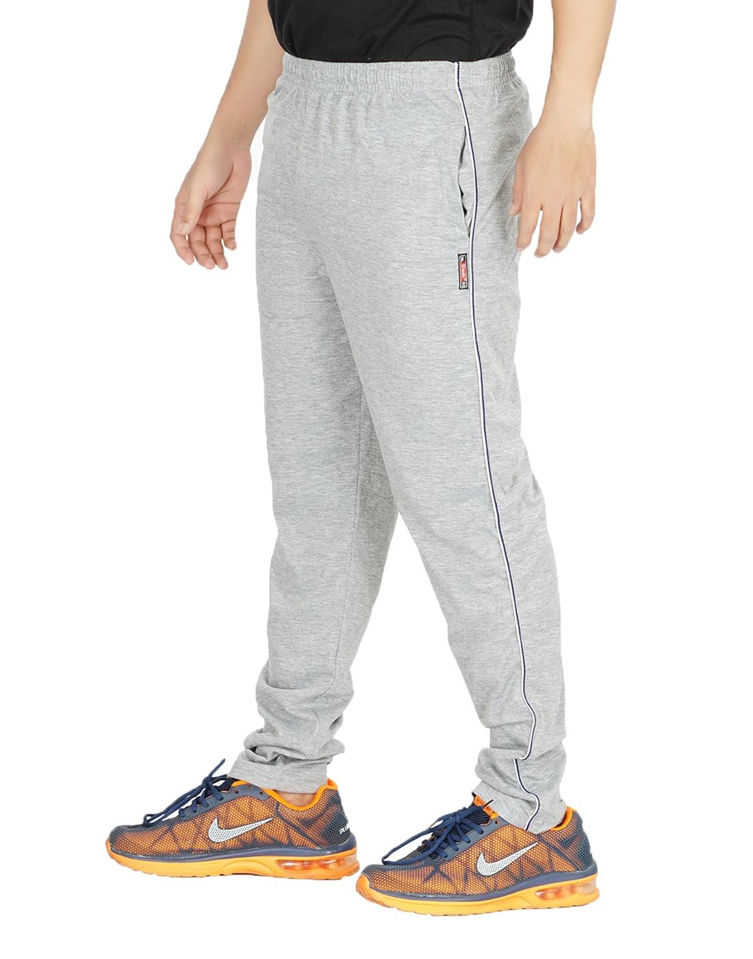 yo republic mens cotton track pant combo offer (pack of 2)