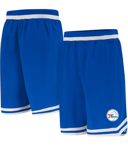 Amazon.com: Mitchell & Ness NBA Swingman Road Shorts 76ers 00-01