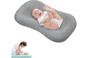 Baby Lounger, Bionic Design Baby Lounger for Newborn 0-24 Months, Soft Organic Breathable for Infants (Pink)