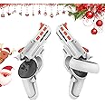 Tyasoleil VR Handle Accessories for Meta Quest 2 & 3, Humanized Weighted Gun Stock for Oculus Quest 3S, Enhance Control Feel, Realistic FPS Gaming Experience(Model C)