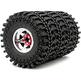Hobbysoul RC 1.9 Beadlock Wheels – Adjustable 4 Negative Offsets Rims, 12mm Hex – For Axial SCX10, Traxxas TRX-4, Redcat Gen8 Crawler Trucks (4-Pack) - View #5