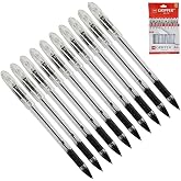 Cello Gripper (Black) Ball Pen - (Pack of 10)