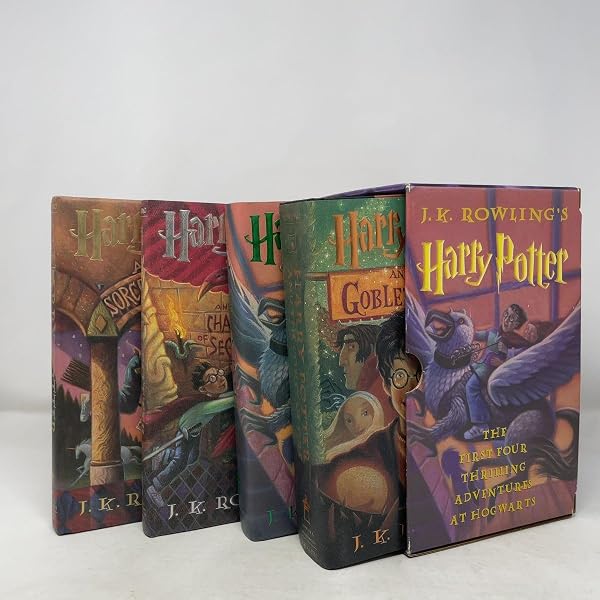 Amazon.com: Harry Potter Boxed Set (Volumes 1-4) by J. K. Rowling