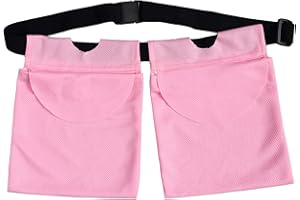 HEAL N HOPE Breathable Drain Holder After Tummy Tuck Mastectomy Drainage Quick Dry Pouch Belt Supplies Mesh Nephrostomy Shower Bag for JP Drains Bulb Breast Post Surgery Pink