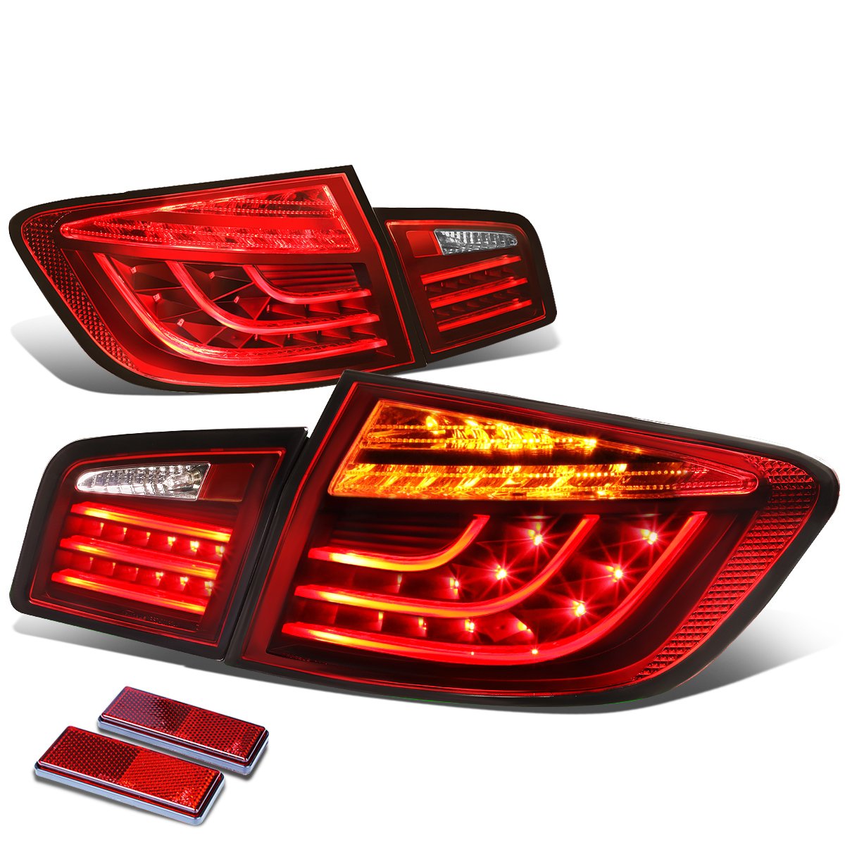 Auto Dynasty Tail Lights Assembly Compatible with