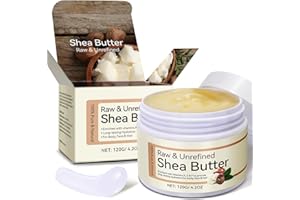Shea Butter, Raw Shea Butter for Face, 4.2 FL.OZ