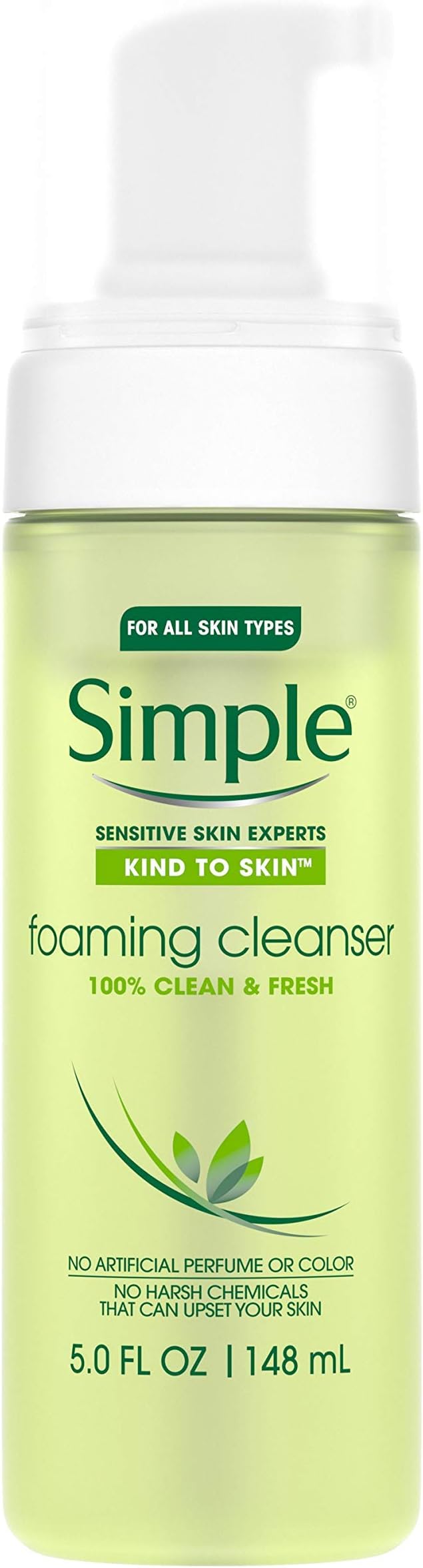 Simple Kind to Skin Foaming Facial Cleanser Facial Care 5 oz