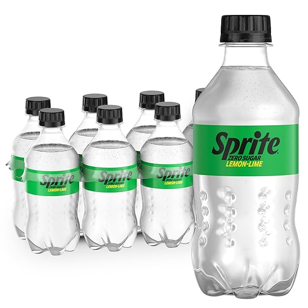 SPRITE ZERO SUGAR LEMON LIME DIET SODA POP...