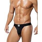 Arjen Kroos Men's High Elasticity Seamless Thong Underwear with Supportive Waistband - Gym & Daily Wear Comfort