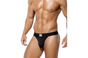 Arjen Kroos Men's High Elasticity Seamless Thong Underwear with Supportive Waistband - Gym & Daily Wear Comfort