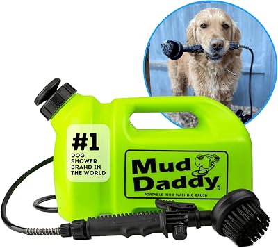 Mud Daddy Portable Pet Washer 5 L Green Multipurpose Cleaning Device