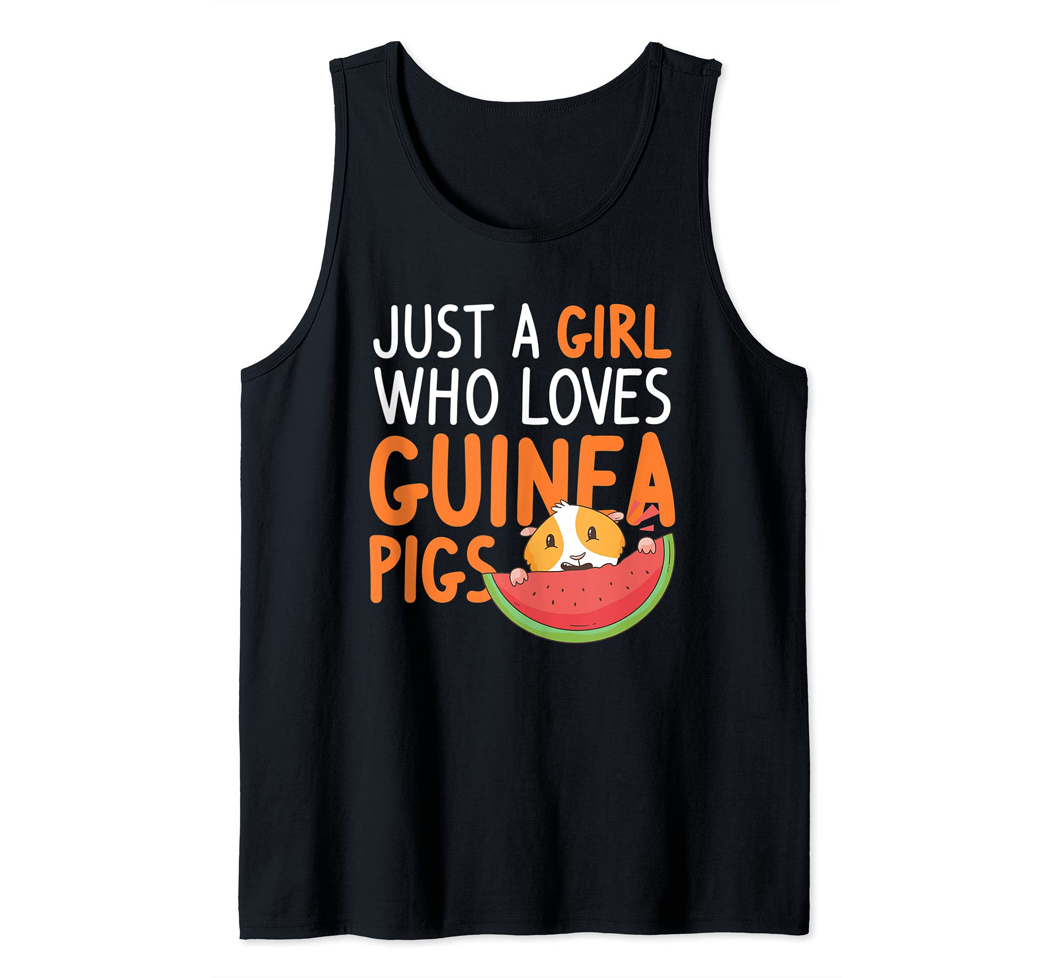 Just A Girl Who Loves Guinea Pigs Pet Animal Guinea Pig Tank Top