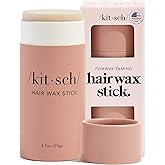 Kitsch Hair Wax Stick for Women & Men - Anti-Frizz and Fly Away Hair Tamer, No Residue Hair Finishing Stick | All Day Hold St