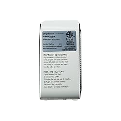 Amazon Basics Ceramic Space Heater, Mini Heater for