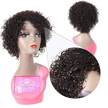 Amazon Com Atzhair Brazilian Virgin Human Hair Wigs Short Bob