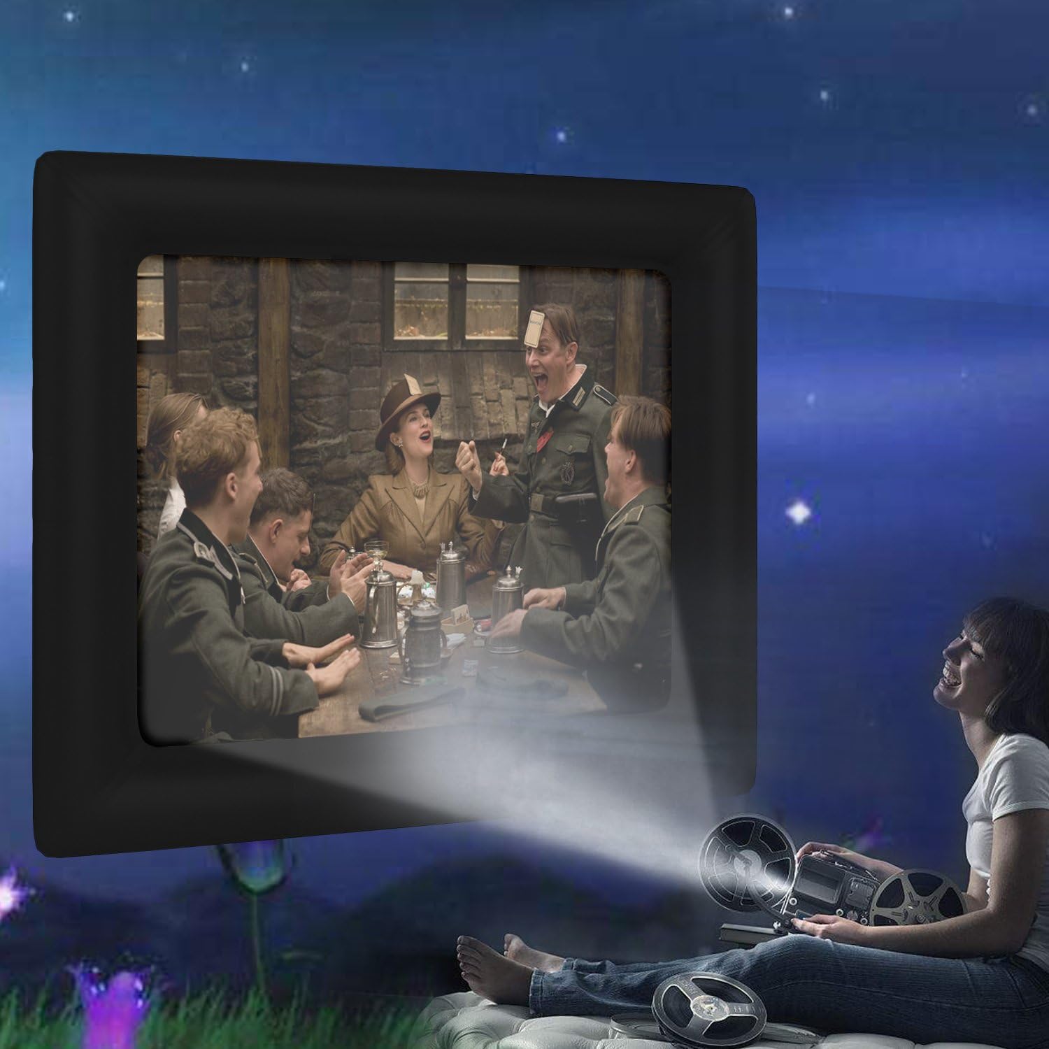 Airblown Outdoor Inflatable Movie Screen