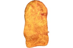 Food Pillow 25 Inch/60CM Chicken Food Plush Nugget Pillow Funny Cute Nugget Toy Chicken Decorative Pillows for Bed Sofa Home 