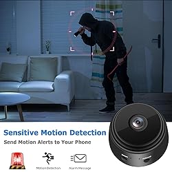Mini Hidden Spy Camera, WiFi Wireless Small