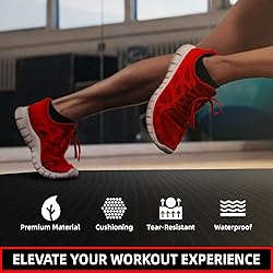 GymCope Treadmill mat, 75.6"x30" Exercise Equipment