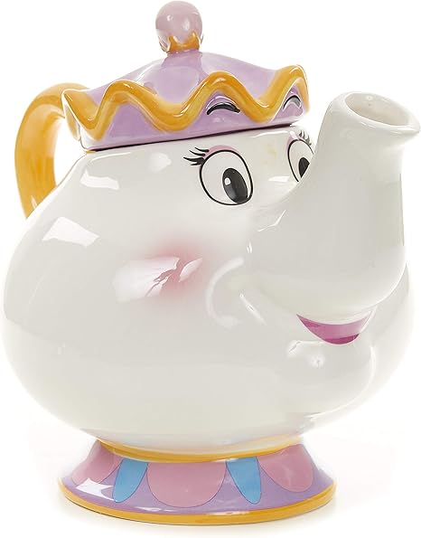 Paladone Beauty And The Beast Mrs Potts Tea Pot Officially Licensed Disney Merchandise Amazon Co Uk Kitchen Home