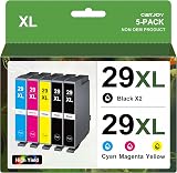 CATJOY 29XL Ink Cartridges for Epson Expression Home XP-335 XP-245 XP-345 5-Pack view 1