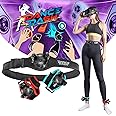 Rebuff Reality Upgraded Colorful TrackStrap for Vive Tracker 3.0, 2.0, Vive Ultimate Tracker, and Tundra Tracker, Full Body Tracking VR Accessory, Includes Dance Dash Steam Key, Trackers Sold Separately