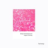 Hemway Baby Pink Iridescent Glitter Shaker 130g 1/8in Chunky Flake view 2
