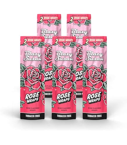 Amazon.com: Blazy Susan Rose Wraps 25pk - 2 Per Pack, Pink