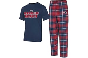 Concepts Sport Men's NFL Vector Top & Flannel Pants Sleep Set