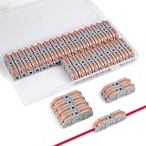 Flintronic 34P Quick Dual Wire Terminal Blocks 2 Pin 18-22AWG view 8