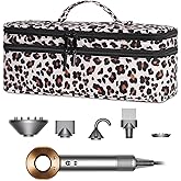 ALLINPAC Double-Layer Travel Carrying Case Compatible with Revlon One-Step Hair Dryer Brush/Volumizer/Styler/Shark FlexStyle Attachment Portable Storage Organizer Bag Hair Tools Travel Bag