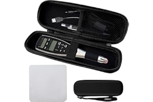 ZEBRABOX Portable Case for Scale Master with Cleaning Cloth,Storage Box for Advanced Digital Plan Measure for Calculated Industries 6135 Scale MasterProXE,6025 Scale Master Pro&6335 Scale Master ProXE