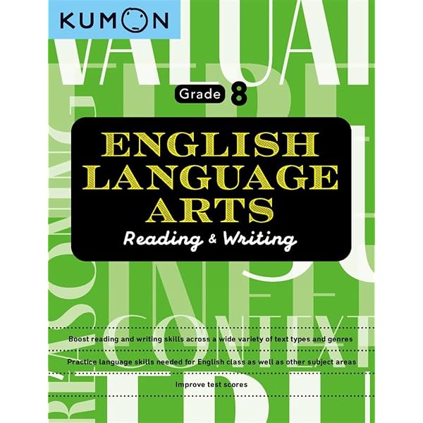 Amazon.com: Kumon English Language Arts-Reading & Writing Grade 6