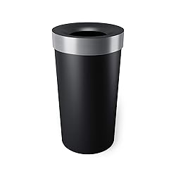 Umbra Vento Kitchen Trash Can with Open Top, Large