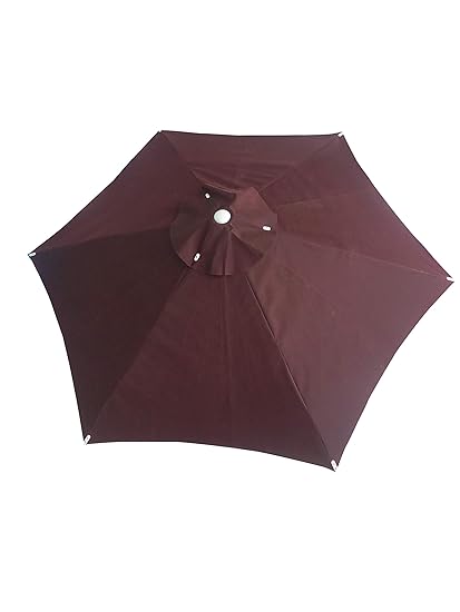 Patio Umbrella (Hex Umbrella - Maroon)