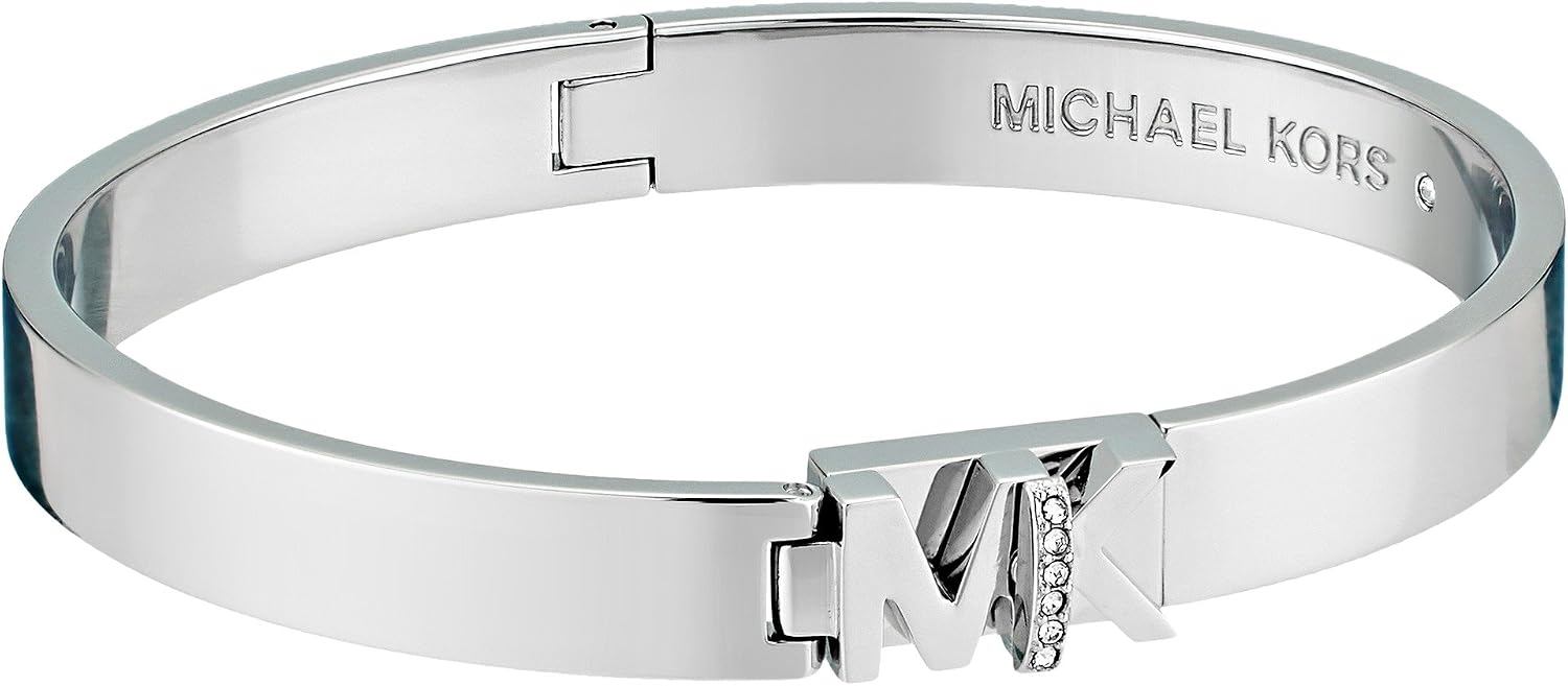 Michael Kors Silver Buckle Bracelet Top 