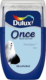 Dulux 5268014 Once Tester Paint First Dawn 30ml One Coat Quick Dry Water Based