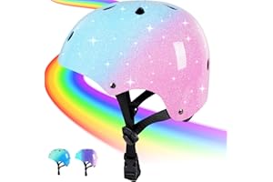 NIKISHAP Kids Bike Helmet for 3-5-8-14 Years Kids Girls Boys Youth Bicycle Helmet for Scooter Balance Bike Roller Skating Skateboard Helmet