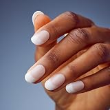 KISS Salon Acrylic Nude Graceful Medium Length Nails Set 28 Nails Glue File view 2