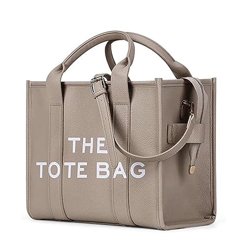 Work Tote Bags for Women Trendy Personalized Oversized PU