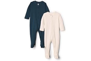 �鶹�� Essentials baby-boys Cotton Footed Sleep and Play Bodysuit