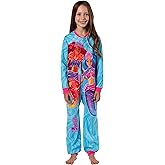 INTIMO Barbie Girls' Mermaid Brooklyn and Malibu Footless Sleeper Pajama For Kids