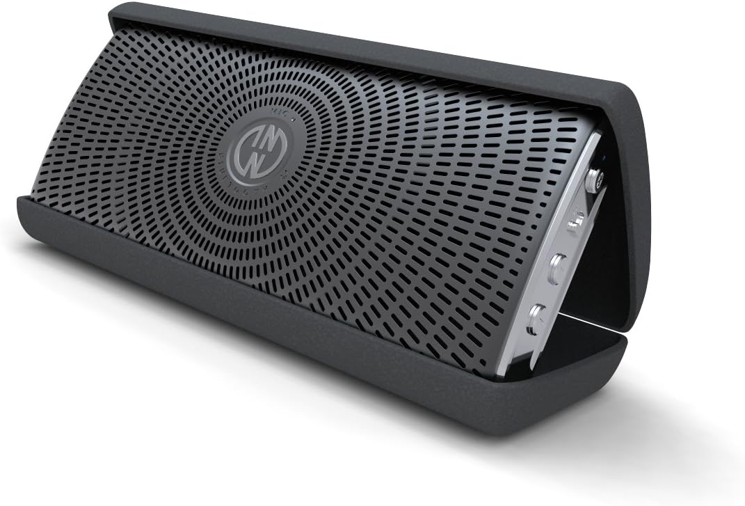InnoFlask 2.0 Charcoal Personal Bluetooth Speaker with Hands Free Microphone