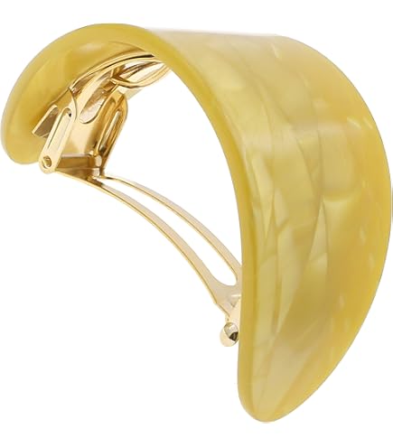 Oval Arch Handmade Ponytail Holder Hair Updo Bun Cover Accessory Tokyo Amazon.com : French Amie Oval Arch Handmade Ponytail Holder  main image 3