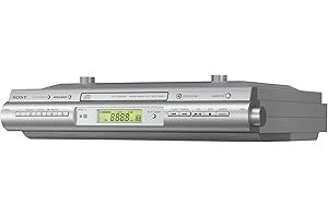 Sony ICFCDK50 Under Cabinet Kitchen CD Clock Radio