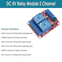 10 PCS DC 12V 2 Channel Relay Module with Isolated