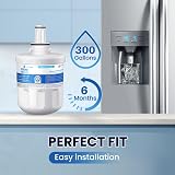 Golden ICEPURE Fridge Water Filter 2 Pack Compatible with Samsung DA29-00003 view 7
