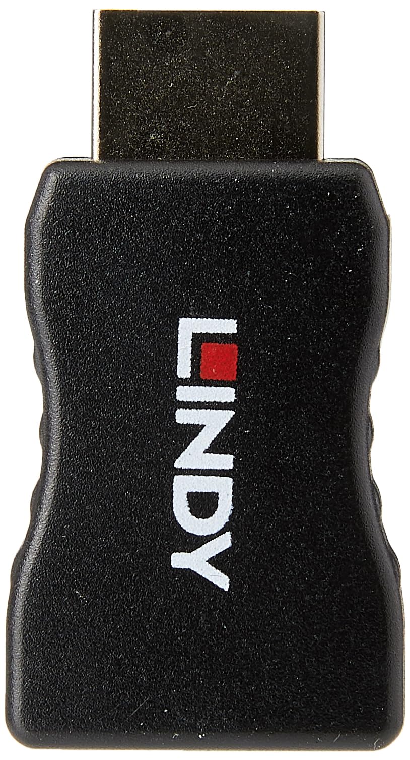 Lindy HDMI 10.2G EDID Emulator, 3840x2160@30Hz support, HDCP Pass-Through, Overcomes EDID Related Problems, Use with PCs and AV Equipment