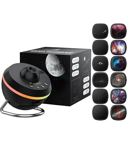 Planetarium Projector Galaxy Projector Disc Set - 6 Ultra HD Slides For ...